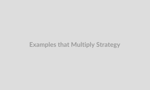 Examples that Multiply Strategy